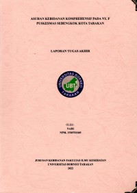 Asuhan Kebidanan Komprehensif Pada Ny. F Di Puskesmas Sebengkok
