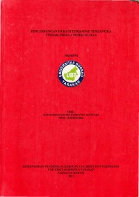 Perlindungan Hukum Terhadap Tersangka Tindak Pidana Pembunuhan