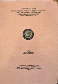 Asuhan Keperawatan Pada Ny. H Dengan Masalah Utama Isolasi Sosial: Menarik Diri Di Ruang Teratai Rumah Sakit Umum Daerah Tarakan