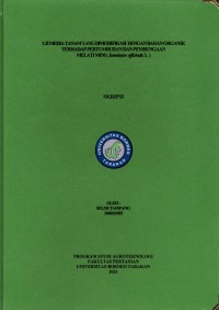 Uji Media Tanam Yang Dimodifikasi Dengan Bahan Organik Terhadap Pertumbuhan Dan Pembungaan Melati Mini (Jasminum officinale l.)