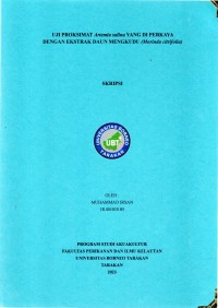 Uji Proksimat Artemia salina Yang Di Perkaya Dengan Ekstrak Daun Mengkudu (Morinda citrifolia)