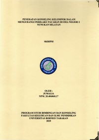 PENERAPAN KONSELING KELOMPOK DALAM MENGURANGI PERILAKU PACARAN DI SMA NEGERI 2 NUNUKAN SELATAN