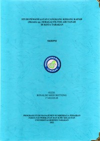 Studi Pemanfaatan Cangkang Kerang Kapah (Meretrix sp.) Sebagai Filter Air Tanah Di Kota Tarakan