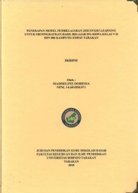 Penerapan Model Pembelajaran Discovery Learning Untuk Meningkatkan Hasil Belajar IPA Siswa Kelas V-D SDN 006 Kampung Empat Tarakan