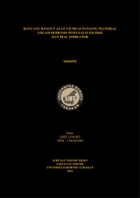 Rancang Bangun Alat Uji Muai Panjang Material Logam Berbasis Pemanas Elektrik Dan Dial Indikator