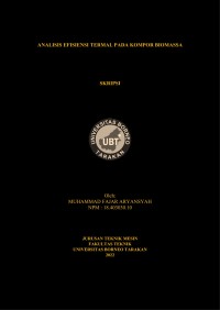 Analisis Efisiensi Termal Pada Kompor Biomassa