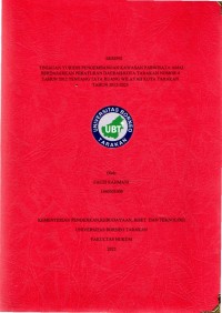 Tinjauan Yuridis Pengembangan Kawasan Parwisata Amal Berdasarkan Peraturan Daerah Kota Tarakan Nomor 4 Tahun 2012 Tentang Tata Ruang Wilayah Kota Tarakan Tahun 2012-2023