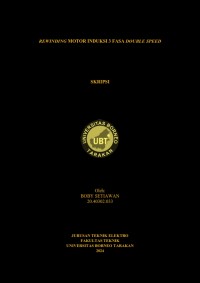Rewinding Motor Induksi 3 Fasa Double Speed
