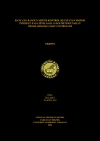 Rancang Bangun Sistem Kontrol Kecepatan Motor Induksi 3 Fasa Jenis Dahlander Menggunakan Programmable Logic Controller