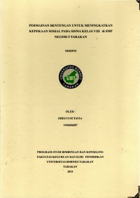 Permainan Bentengan Untuk Meningkatkan Kepekaan Sosial Pada Siswa Kelas VIII Di SMP Negeri 5 Tarakan
