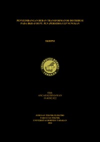 Penyeimbangan Beban Transformator Distribusi Pada BKR 43 Di PT. PLN (Persero) ULP Nunukan
