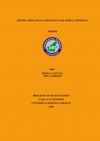Kinerja Reksadana Saham Dipasar Modal Indonesia