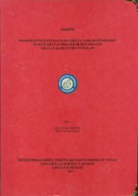 Prosedur Penyelesaian Sengketa  Pada Masyarakat Hukum Adat Lundayeh Di Kecamatan Krayan Kebupaten Nunukan