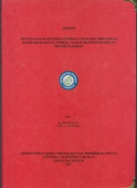 Penyelesaian Sengketa Perdata Menurut Peraturan Mahkamah Agung Nomor 1 Tahun 2016 Di Pengadilan Negeri Tarakan
