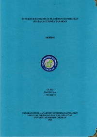 Struktur Komunitas Plankton Di Perairan Juata Laut Kota Tarakan