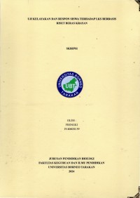 Uji Kelayakan Dan Respon Siswa Terhadap LKS Berbasis Riset Beras Krayan