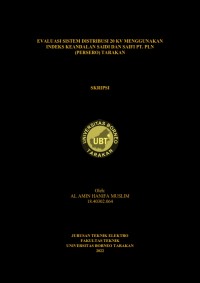 Evaluasi Sistem Distribusi 20 Kv Menggunakan Indeks Keandalan Saidi Dan Saifi PT PLN (Persero) Tarakan