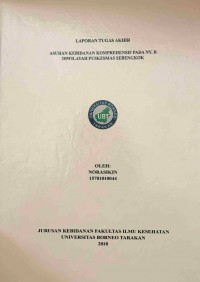 Asuhan Kebidanan Komprehensif Pada Ny. R Di Wilayah Puskesmas Sebengkok