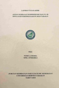 Asuhan Kebidanan Komprehensif Pada Ny. Sb Di Wilayah Puskesmas Karang Rejo Tarakan