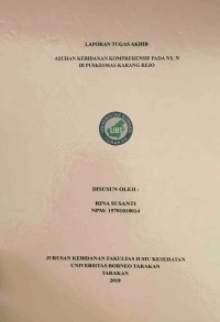 Asuhan Kebidanan Komprehensif Pada Ny. S Di Puskesmas Karang Rejo