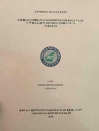 Asuhan Kebidanan Komprehensif Pada Ny. Sb Di Wilayah Puskesmas Sebengkok Tarakan