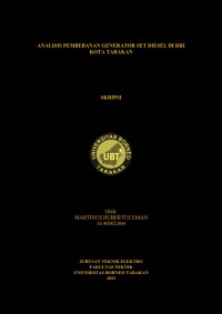 Analisis Pembebanan Generator Set Diesel Di RRI Kota Tarakan
