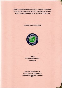 Asuhan Keperawatan Pada Tn. S Dengan Hernia Nukleus Pulposus Di Ruang Anggrek A Rumah Sakit Umum Daerah Dr. H. Jusuf SK Tarakan