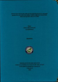 Pengujian Senyawa Bioaktif Ekstrak Daun Avicennia Marina Dalam Menghambat Pertumbuhan Bakteri Vibrio Harveyii Secara In Vitro
