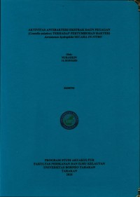 Aktivitas Antibakteri Ekstrak Daun Pegagan (Centella Asiatica) Terhadap Pertumbuhan Bakteri Aeromonas Hydrophila Secara In-Vitro