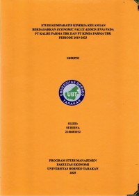 STUDI KOMPARATIF KINERJA KEUANGAN BERDASARKAN ECONOMIC VALUE ADDED (EVA) PADA PT KALBE FARMA TBK DAN PT KIMIA FARMA TBK PERIODE 2019-2023