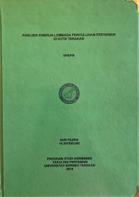 Analisis Kinerja Lembaga Penyuluhan Pertanian Di Kota Tarakan