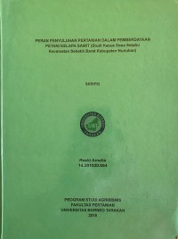 Peran Penyuluhan Pertanian Dalam Pemberdayaan Petani Kelapa Sawit (Studi Kasus Desa Setabu Kecamatan Sebatik Barat Kabupaten Nunukan)