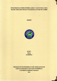 Pengembangan Media Pembelajaran Ular Tangga Pada Materi Sifat-Sifat Bangun Datar Kelas IV SDN 001 Lumbis