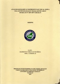 Analisis Kemampuan Representasi Visual Siswa Dalam Penyelesaian Masalah Pecahan Di SDN 049 Tarakan