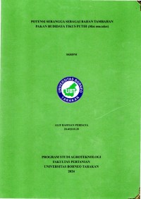Potensi Serangga Sebagai Bahan Tambahan Pakan Budidaya Tikus Putih (Mus muculus)