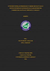Studi Identifikasi Persebaran Parkir Menggunakan Sistem Informasi Geografis Dan Karakteristik Parkir Pada Kawasan THM Kota Tarakan