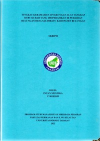 Tingkat Keramahan Lingkungan Alat Tangkap Bubu Kubah Yang Dioperasikan Di Perairan Bulungan Desa Salimbatu Kabupaten Bulungan