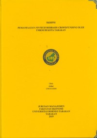 Pemanfaatan Fintech Berbasis Crowdfunding Oleh UMKM Di Kota Tarakan