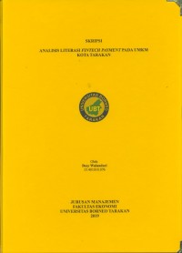 Analisis Literasi Fintech Payment Pada UMKM Kota Tarakan