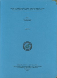 Studi Ketersediaan Induk Kepiting Bakau (Scylla Spp.) Matang Ovari Di Tambak Tradisional