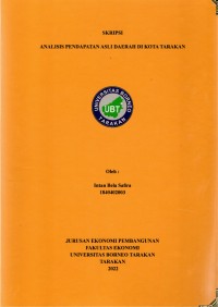 Analisis Pendataan Asli Daerah Di Kota Tarakan
