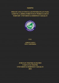 Perancangan Instalasi Penerangan Pada  Gedung Laboratorium dan Perkuliahan Terpadu Universitas Borneo Tarakan