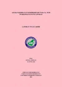 Asuhan Kebidanan Komprehensif Pada Ny. M Di Puskesmas Gunung Lingkas