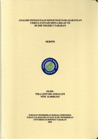 Analisis Penggunaan Konjungsi Pada Karangan Cerita Fantasi Siswa Kelas VII Di SMP Negeri 3 Tarakan