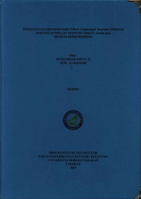 Penggunaan Ekstrak Paku Uban (Nephrolepis Biserrata) Sebagai Molting Stimulan Kepiting Bakau (Scylla Spp) Dengan Dosis Berbeda