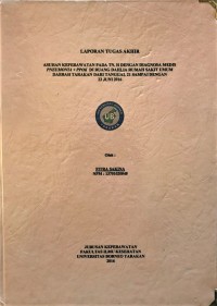 Asuhan Keperawatan Pada Tn. H Dengan Diagnosa Medis Pneumonia + PPOK Di Ruang Dahlia Rumah Sakit Umum Daerah Tarakan Dari Tanggal 21 Sampai Dengan 23 Juni 2016