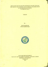 The Study Of Standard Minimum Grade Toward The Result Of School And National Examination  At Senior High School  In Tidung Pala