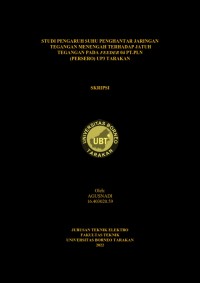 Studi Pengaruh Suhu Penghantar Jaringan Tegangan Menengah Terhadap Jatuh Tegangan Pada Feeder 04 PT. PLN  (Persero) UP3 Tarakan