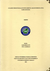 Analisis Struktur Dalam Novel Kidung Lara Di Semesta Cinta Karya R.Fauzia