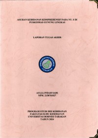 Asuhan Kebidanan Komprehensif Pada Ny. S Di Puskesmas Gunung Lingkas